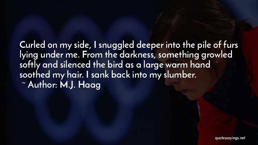 M.J. Haag Quotes 1007079