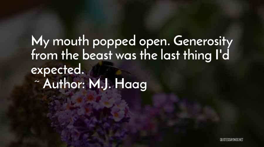 M.J. Haag Quotes 1131019