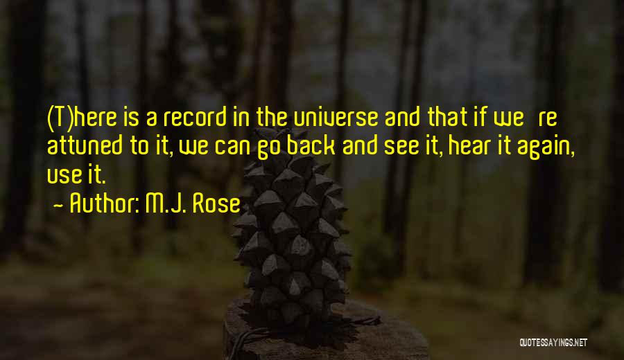 M.J. Rose Quotes 126438