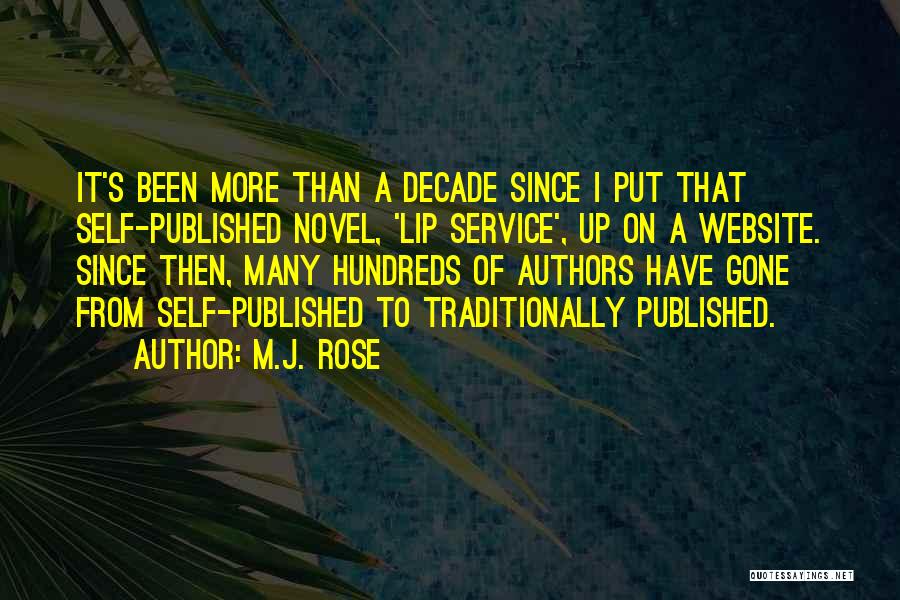 M.J. Rose Quotes 1506054