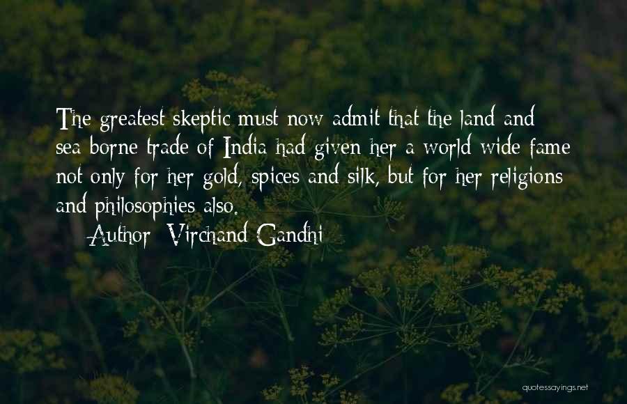 M K Gandhi Famous Quotes By Virchand Gandhi