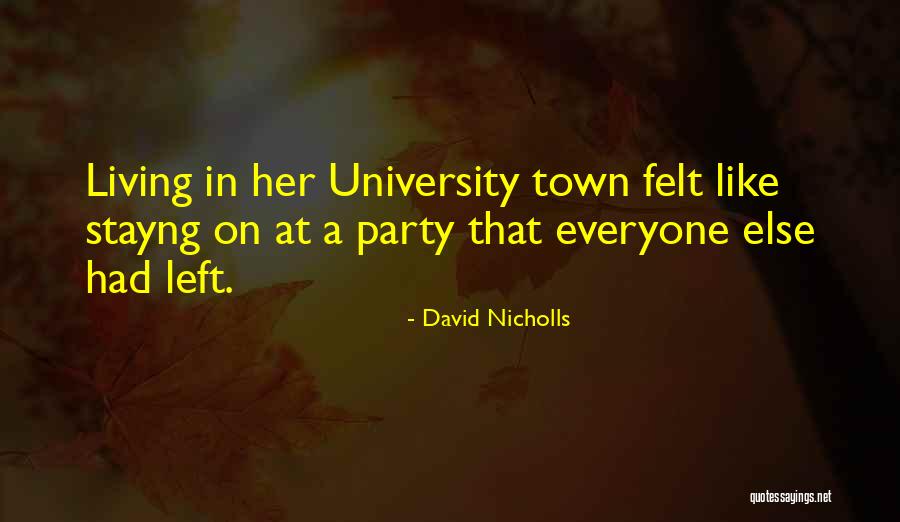 M Kor Lek Quotes By David Nicholls M Kor Lek Quotes By David Nicholls