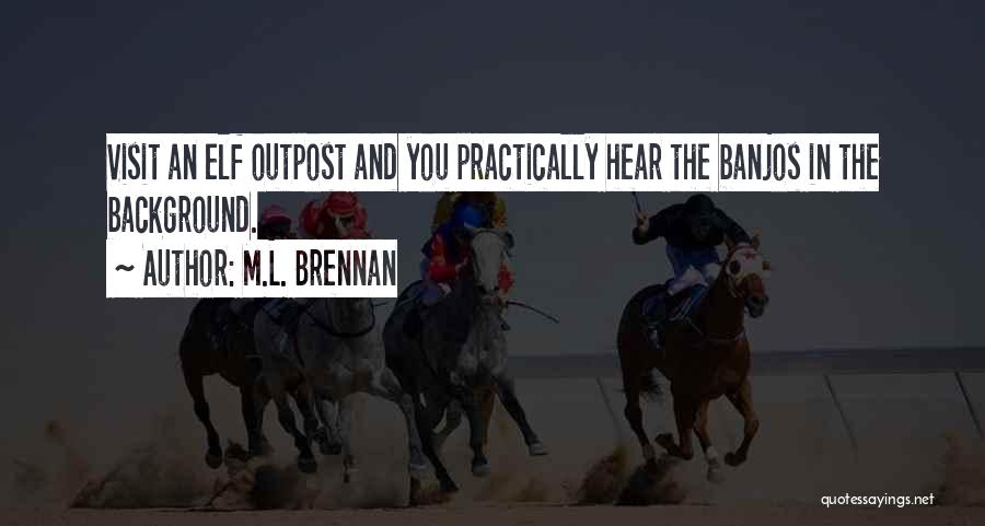 M.L. Brennan Quotes 349473