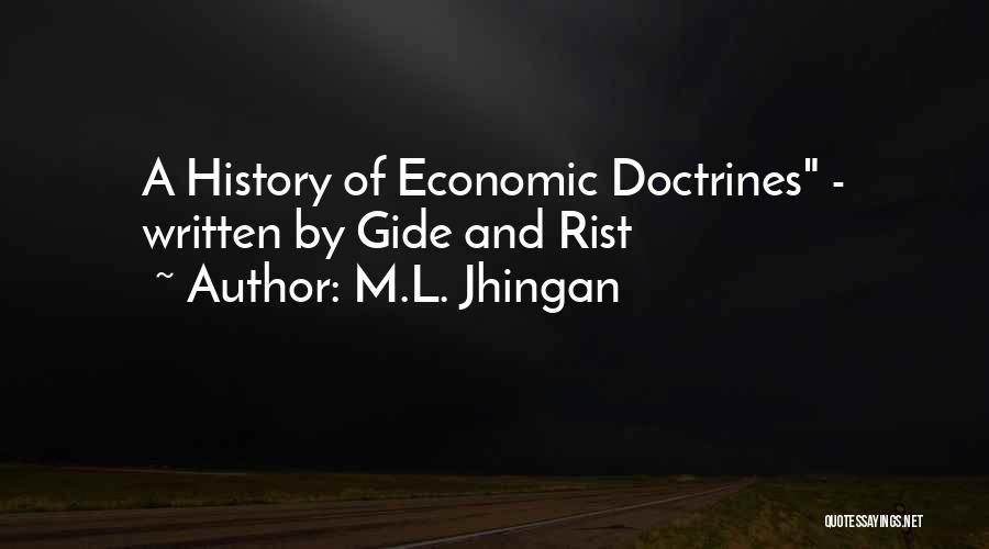 M.L. Jhingan Quotes 1476449