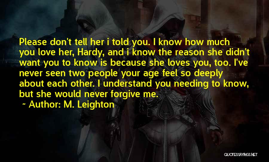 M. Leighton Quotes 1046976