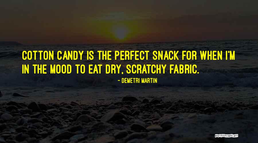 M&m Candy Quotes By Demetri Martin