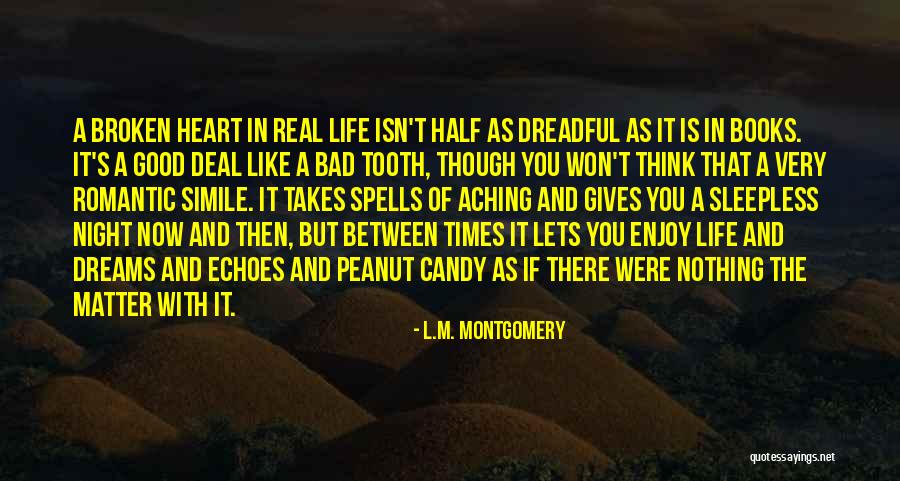 M&m Candy Quotes By L.M. Montgomery