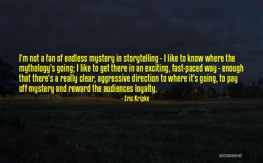 M M Mystery Quotes By Eric Kripke M M Mystery Quotes By Eric Kripke