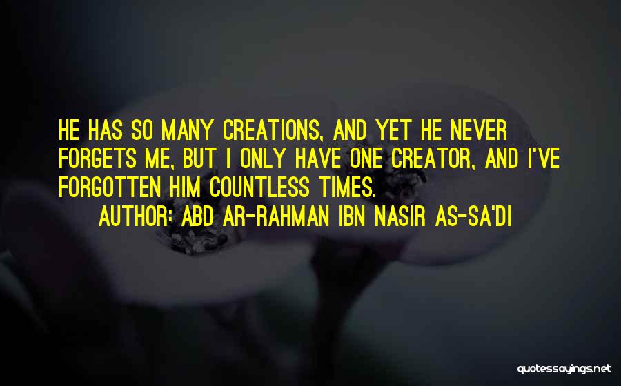 M Nasir Quotes By Abd Ar-Rahman Ibn Nasir As-Sa'di
