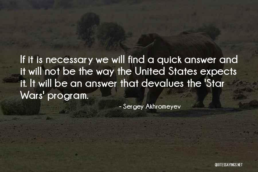 M P R I Program Quotes By Sergey Akhromeyev M P R I Program Quotes By Sergey Akhromeyev