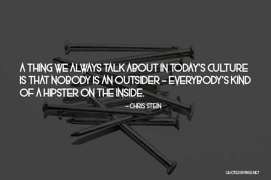 M P Veerendra Kumar Quotes By Chris Stein M P Veerendra Kumar Quotes By Chris Stein