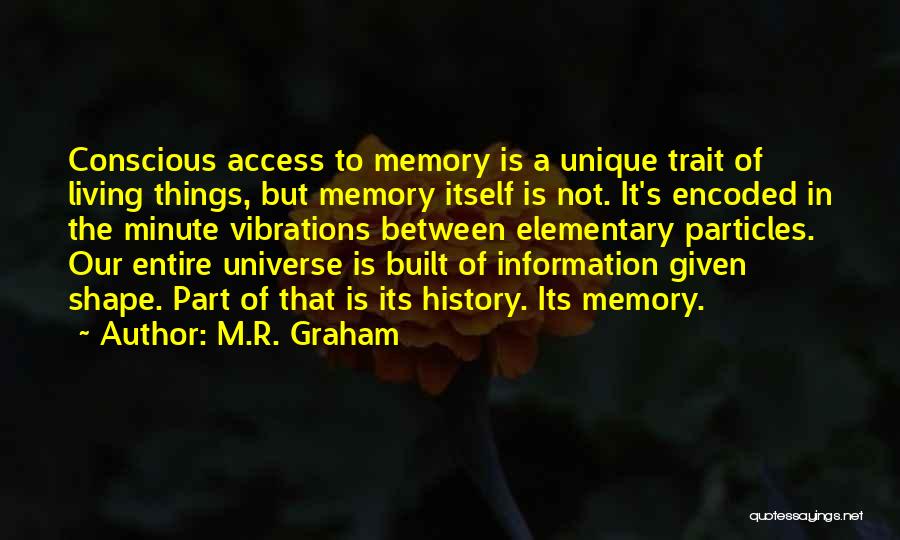 M.R. Graham Quotes 803862