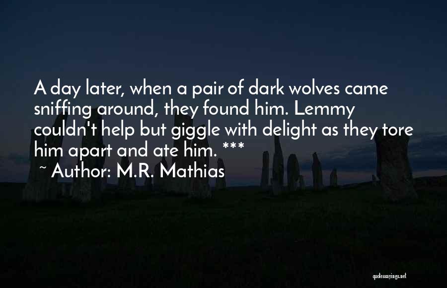 M.R. Mathias Quotes 1991016