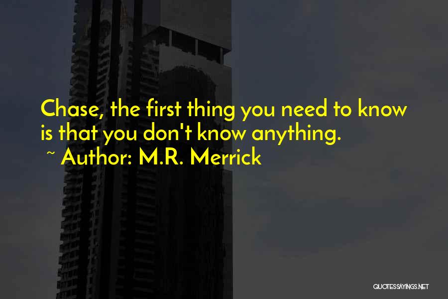 M.R. Merrick Quotes 1102422