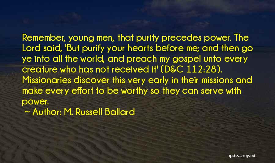 M. Russell Ballard Quotes 1944829