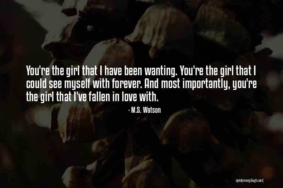 M.S. Watson Quotes 1411049 M.S. Watson Quotes 1411049
