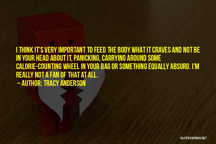 M.t. Anderson Feed Quotes By Tracy Anderson