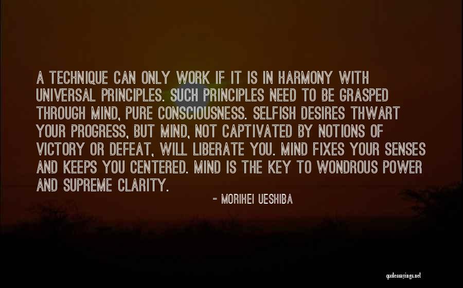 M Ueshiba Quotes By Morihei Ueshiba M Ueshiba Quotes By Morihei Ueshiba