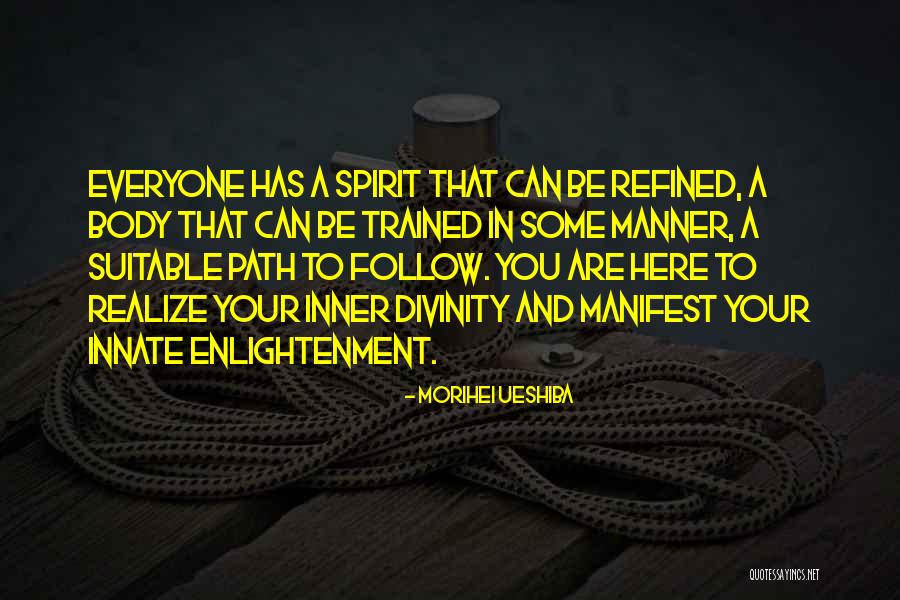 M Ueshiba Quotes By Morihei Ueshiba M Ueshiba Quotes By Morihei Ueshiba