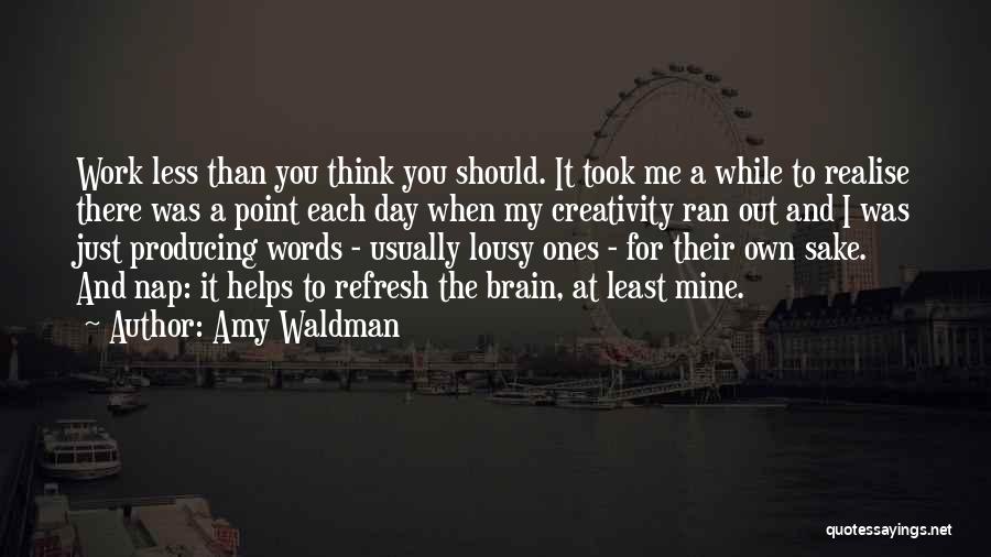 M. Waldman Quotes By Amy Waldman