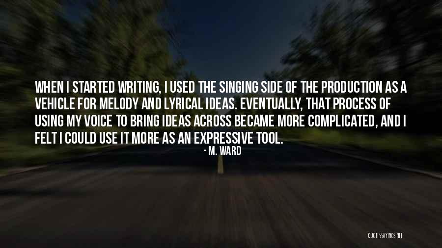 M. Ward Quotes 1236926