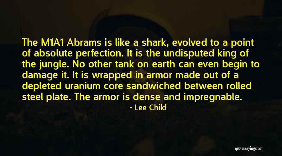 M1a1 Abrams Quotes By Lee Child M1a1 Abrams Quotes By Lee Child