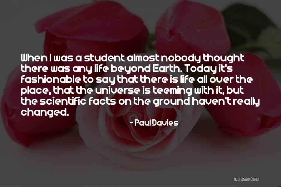 M762 Quotes By Paul Davies M762 Quotes By Paul Davies