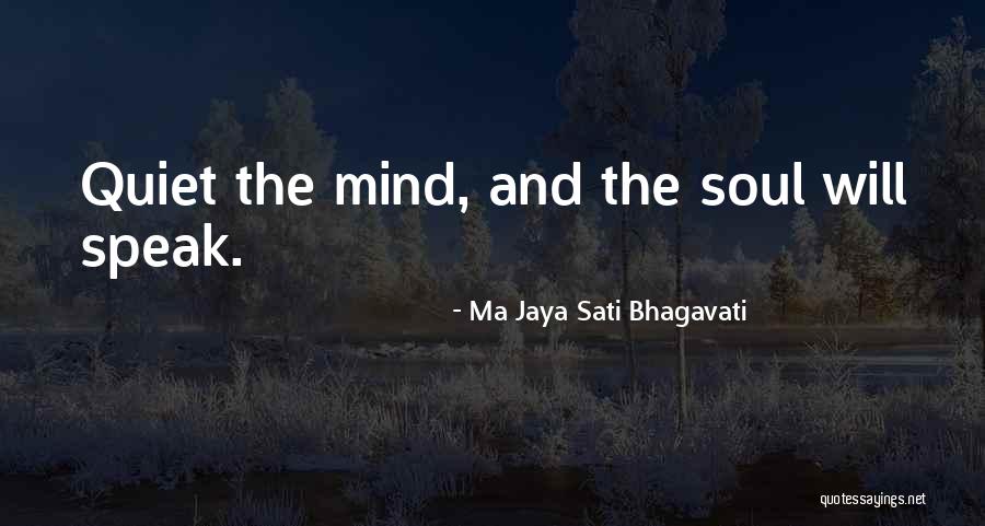 Ma Jaya Sati Bhagavati Quotes 872842