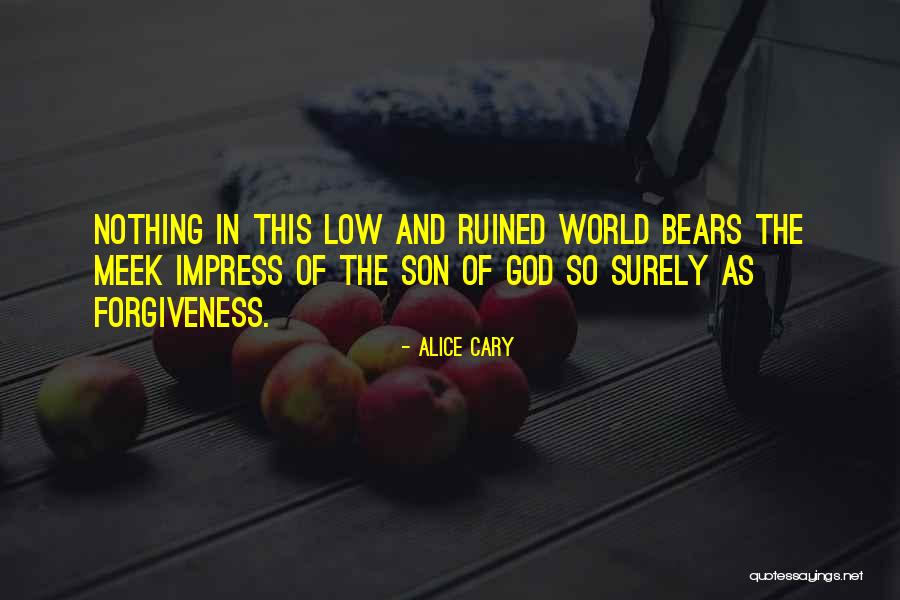 Maavaishnodevi Quotes By Alice Cary Maavaishnodevi Quotes By Alice Cary