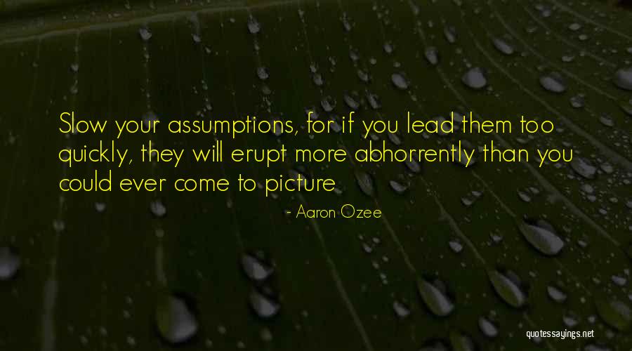 Macarte Cadhoc Quotes By Aaron Ozee Macarte Cadhoc Quotes By Aaron Ozee