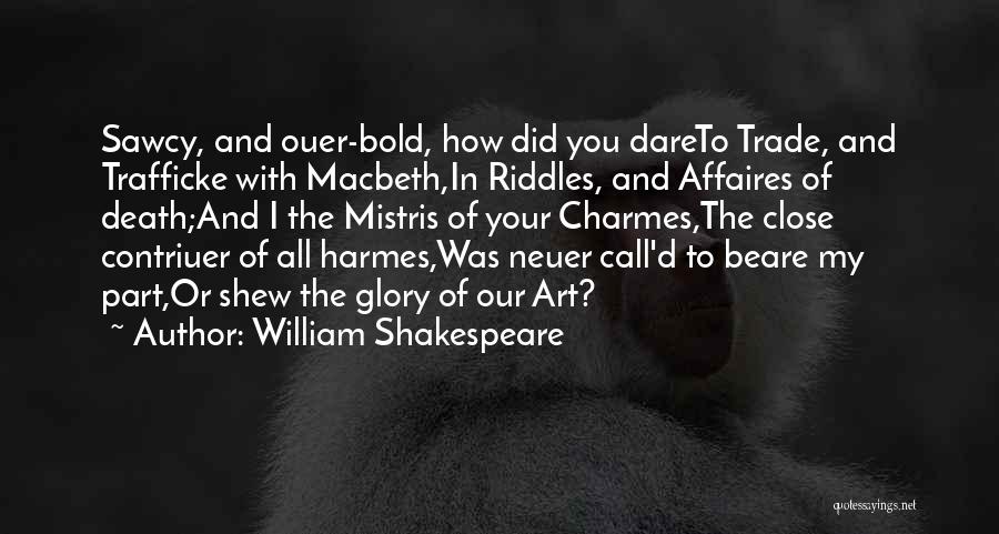 Macbeth Death Quotes By William Shakespeare