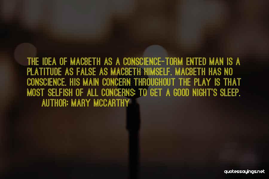 Macbeth's Quotes By Mary McCarthy