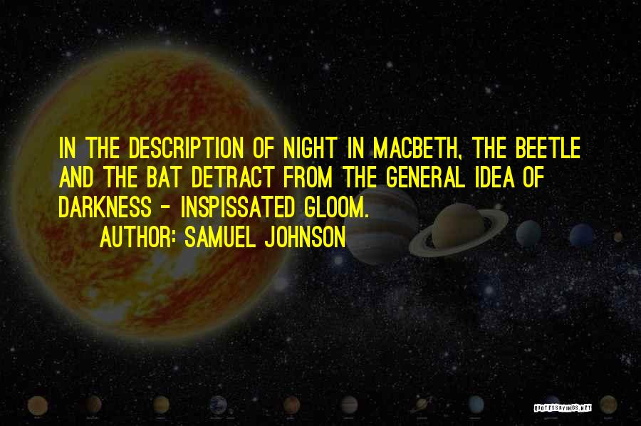 Macbeth's Quotes By Samuel Johnson