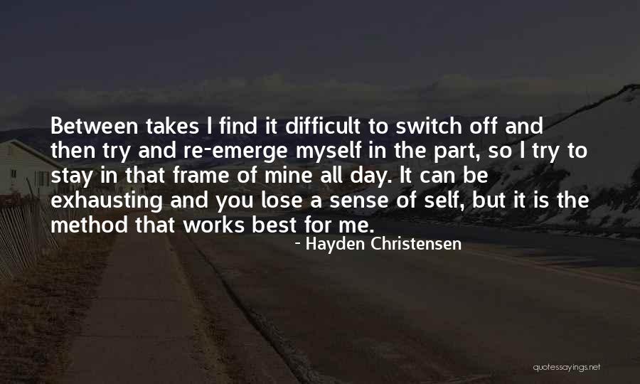Maccagnano Quotes By Hayden Christensen Maccagnano Quotes By Hayden Christensen