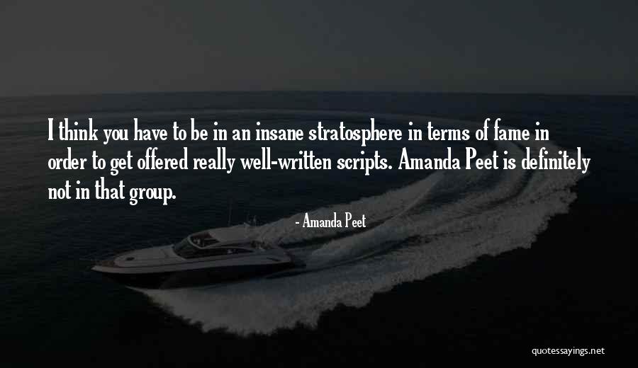 Maccari Online Quotes By Amanda Peet Maccari Online Quotes By Amanda Peet