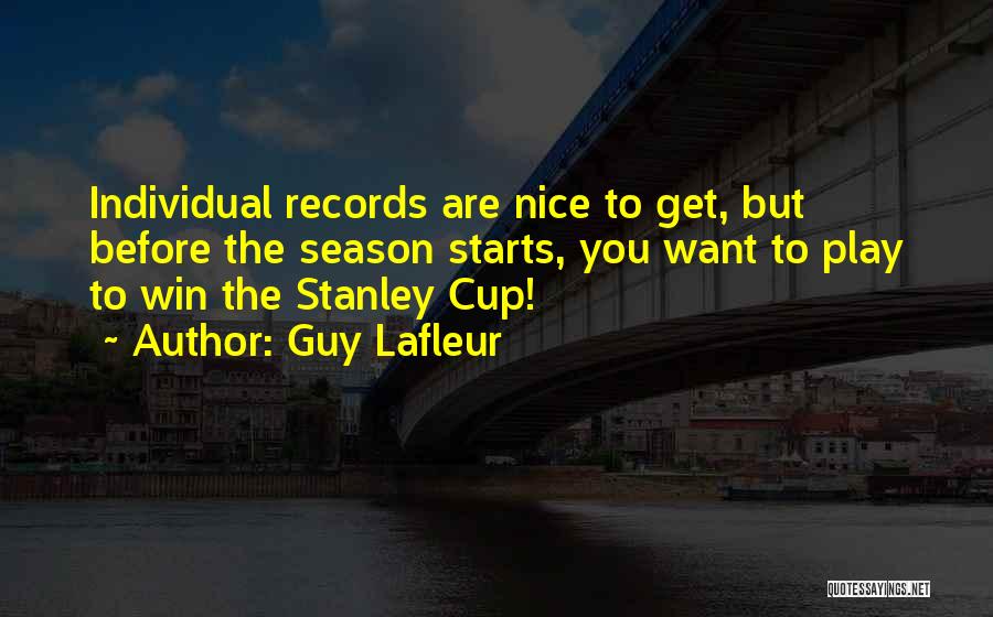 Maccarini Md Quotes By Guy Lafleur