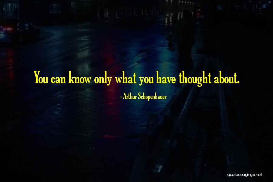Macchiato Monterey Quotes By Arthur Schopenhauer