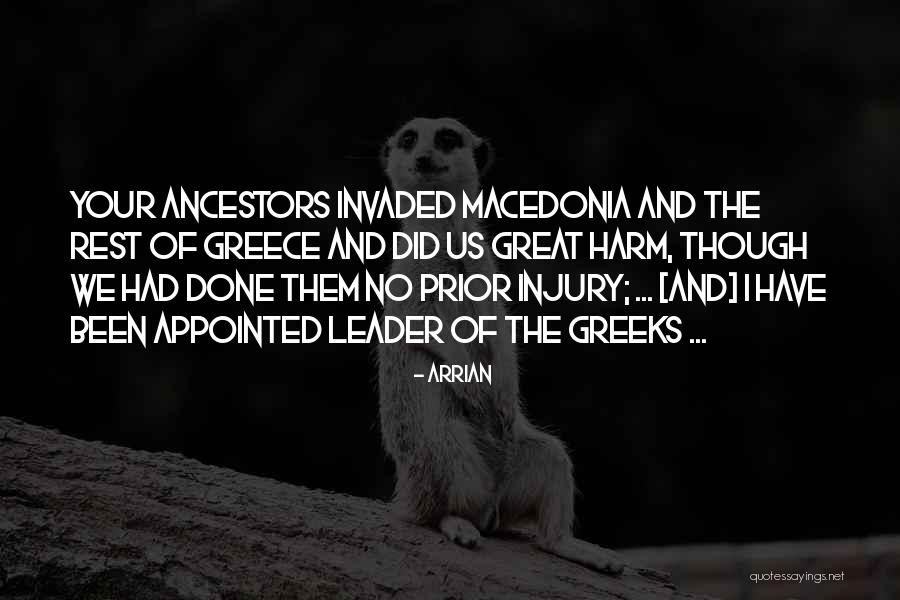 Macedonia Quotes By Arrian Macedonia Quotes By Arrian