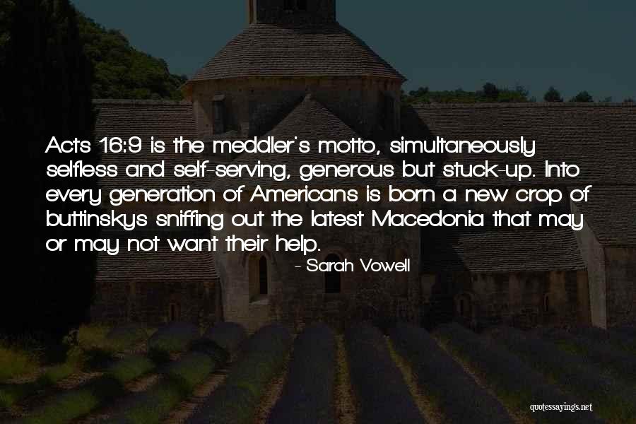 Macedonia Quotes By Sarah Vowell Macedonia Quotes By Sarah Vowell