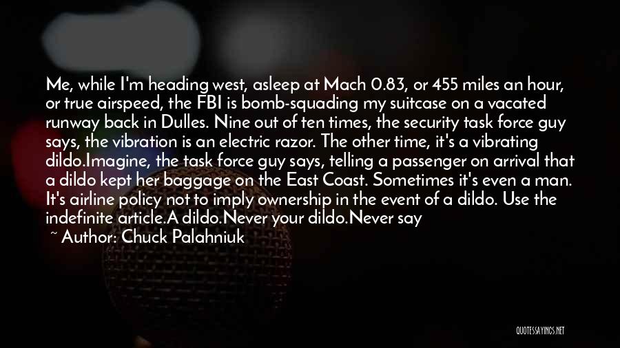 Mach 3 Razor Quotes By Chuck Palahniuk