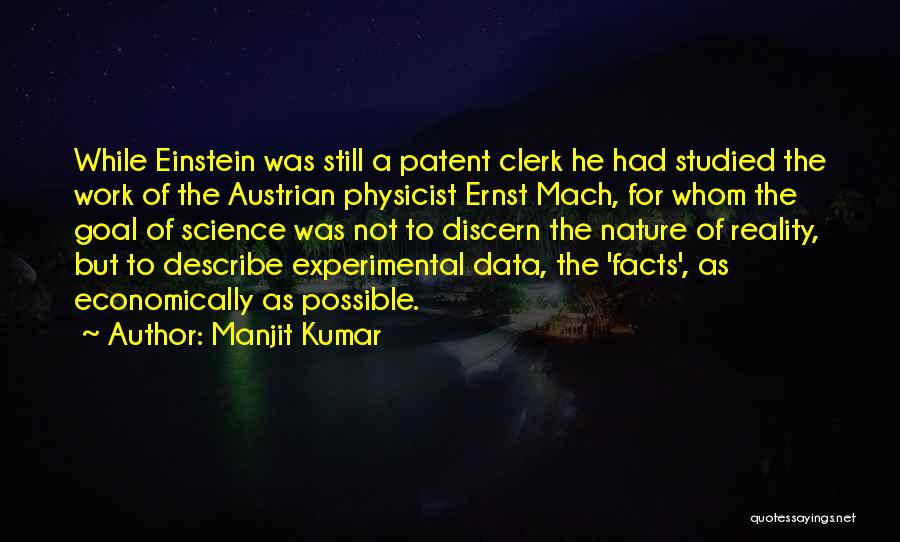 Mach Quotes By Manjit Kumar