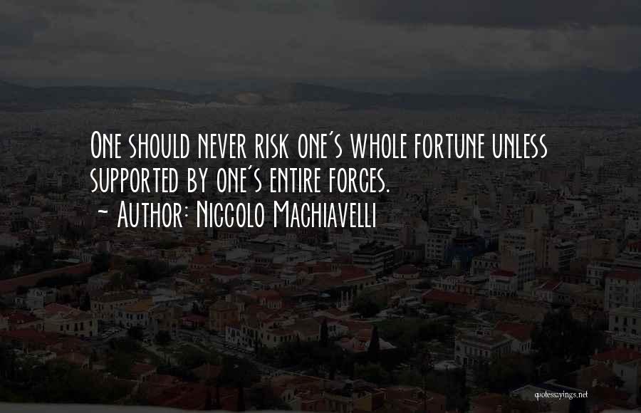 Machiavelli Fortune Quotes By Niccolo Machiavelli