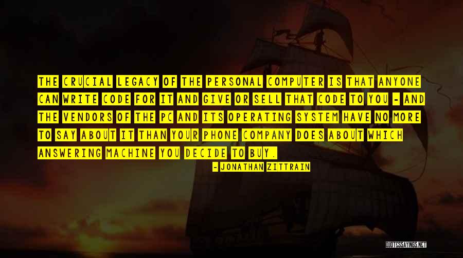 Machine Code Quotes By Jonathan Zittrain Machine Code Quotes By Jonathan Zittrain