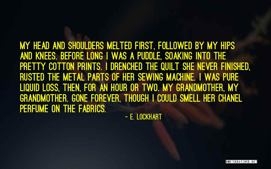 Machine Head Quotes By E. Lockhart
