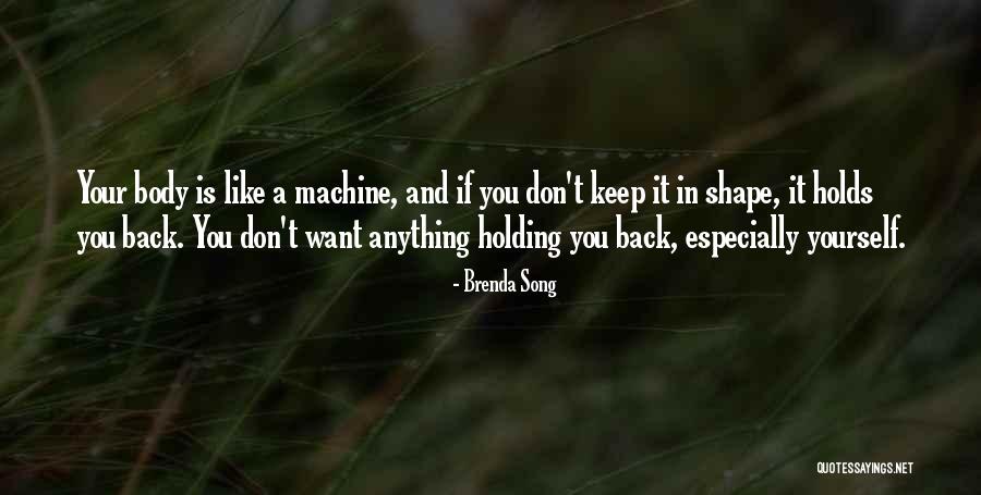 Machine Like Quotes By Brenda Song Machine Like Quotes By Brenda Song