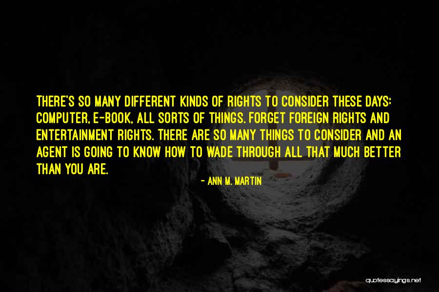 Machineries And Equipment Quotes By Ann M. Martin Machineries And Equipment Quotes By Ann M. Martin