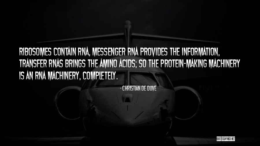 Machinery Quotes By Christian De Duve Machinery Quotes By Christian De Duve