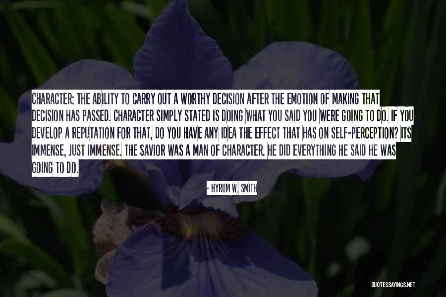 Machinic Quotes By Hyrum W. Smith Machinic Quotes By Hyrum W. Smith