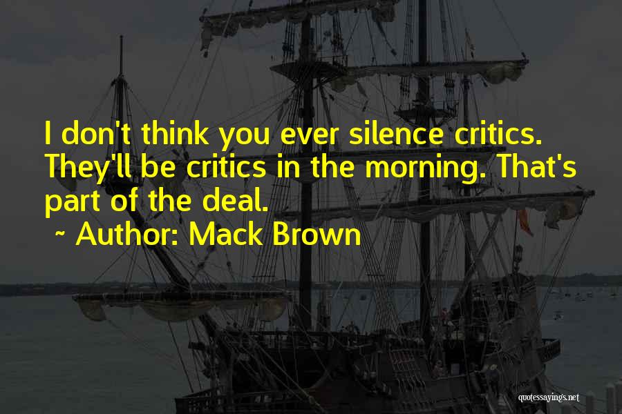 Mack Brown Quotes 284205