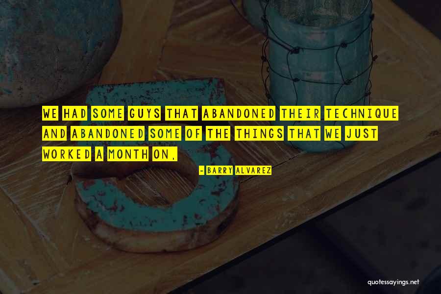 Mackenney John Quotes By Barry Alvarez Mackenney John Quotes By Barry Alvarez